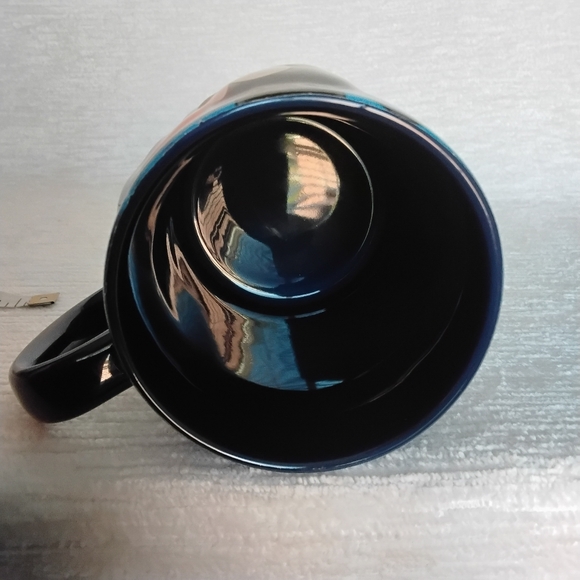 2017 Sorcerer Mickey Mouse Blue Coffee Mug Like New - Picture 6 of 12